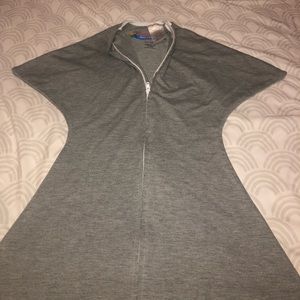 Two **Zipadee-zip** Gray sleep sacks size Small - 3-6 Months